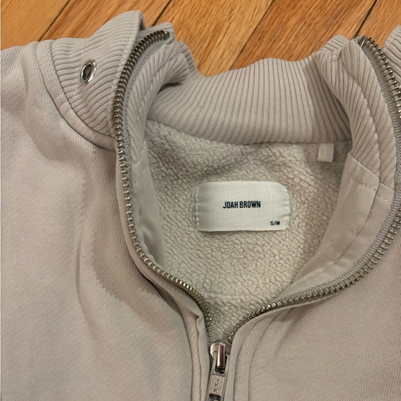 Joah Brown Retro Half Zip - Picture 2 of 3